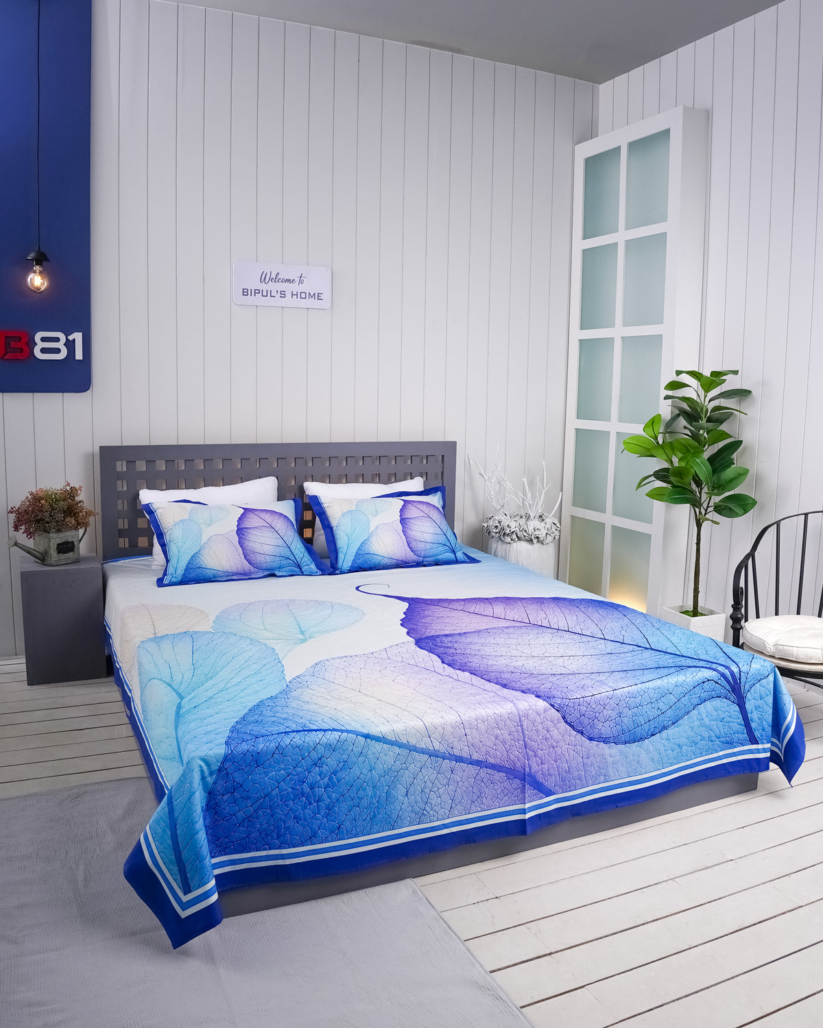 Premium Cotton Digital Print Bedsheet