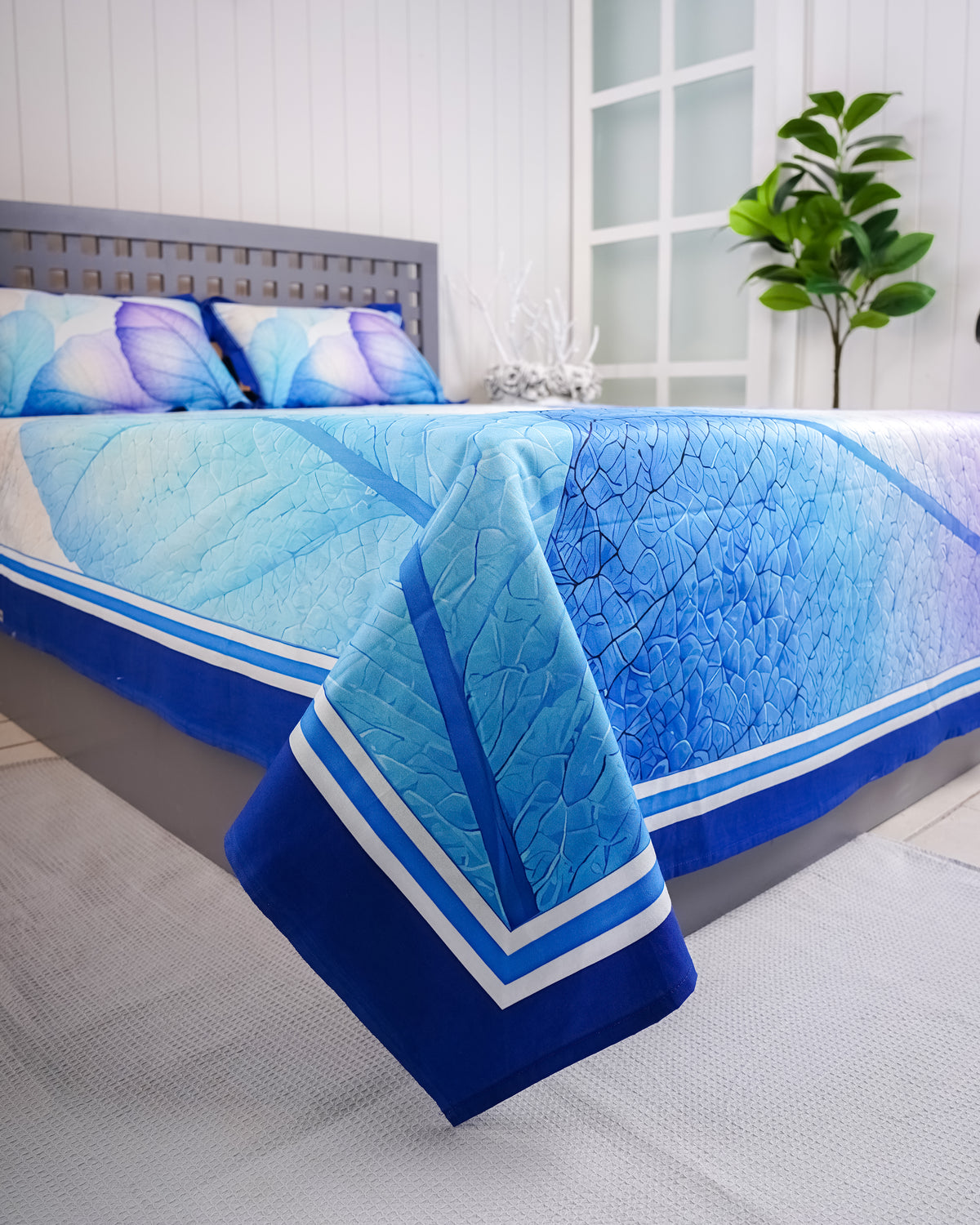 Premium Cotton Digital Print Bedsheet