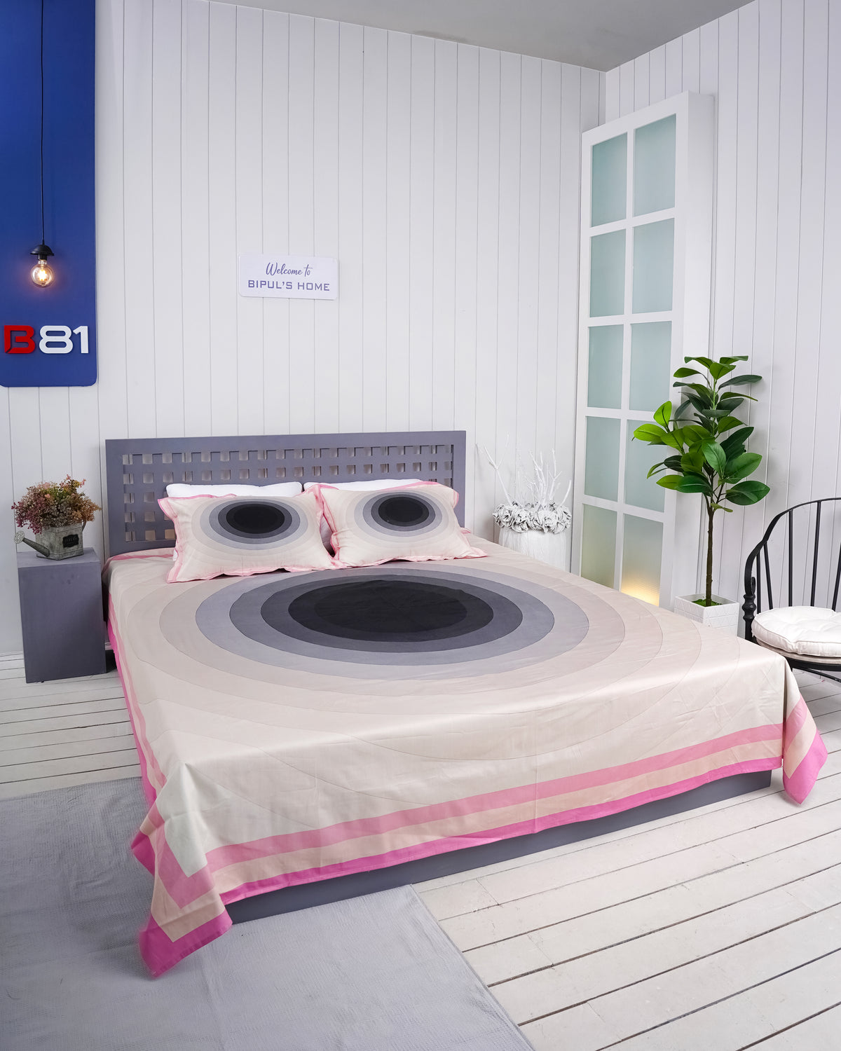 Premium Cotton Digital Print Bedsheet