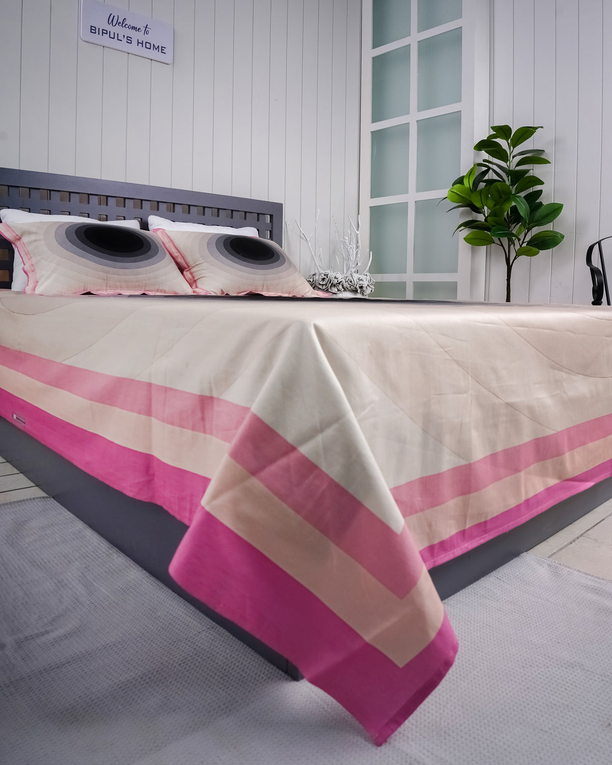 Premium Cotton Digital Print Bedsheet