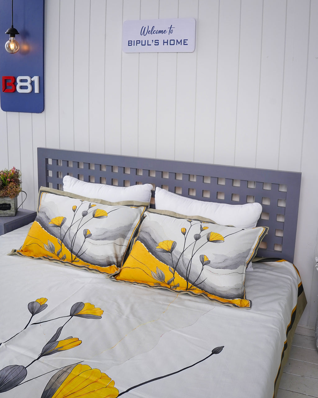 Premium Cotton Digital Print Bedsheet