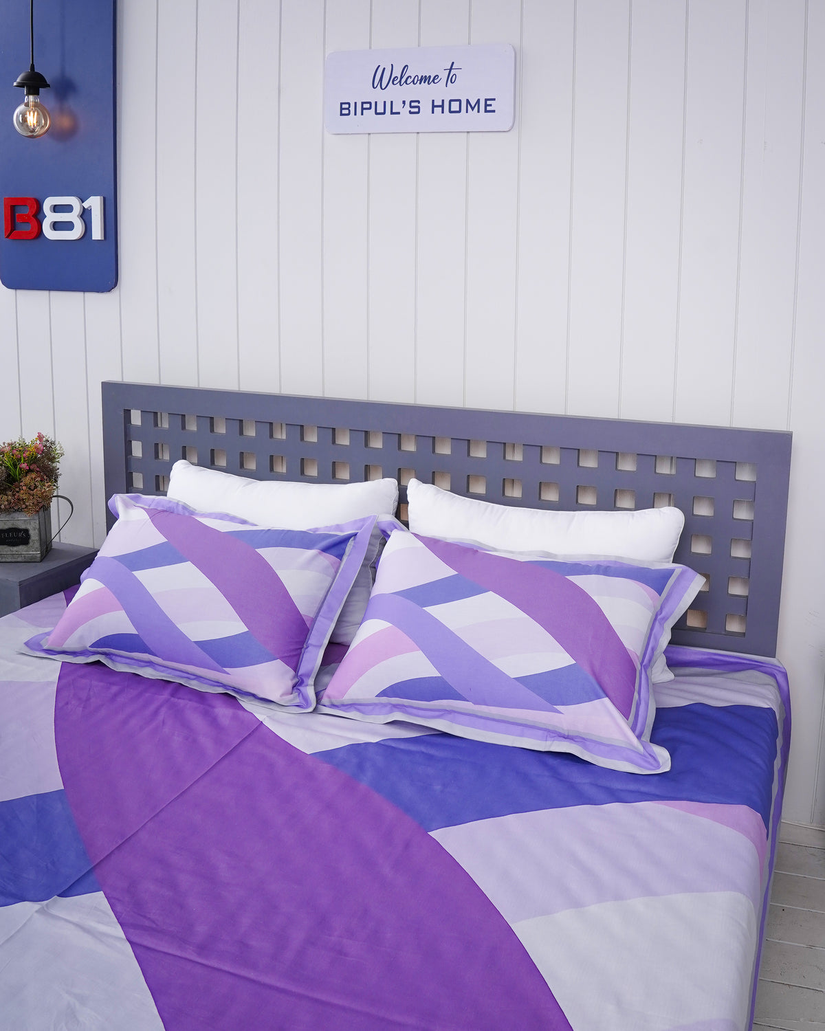 Premium Cotton Digital Print Bedsheet