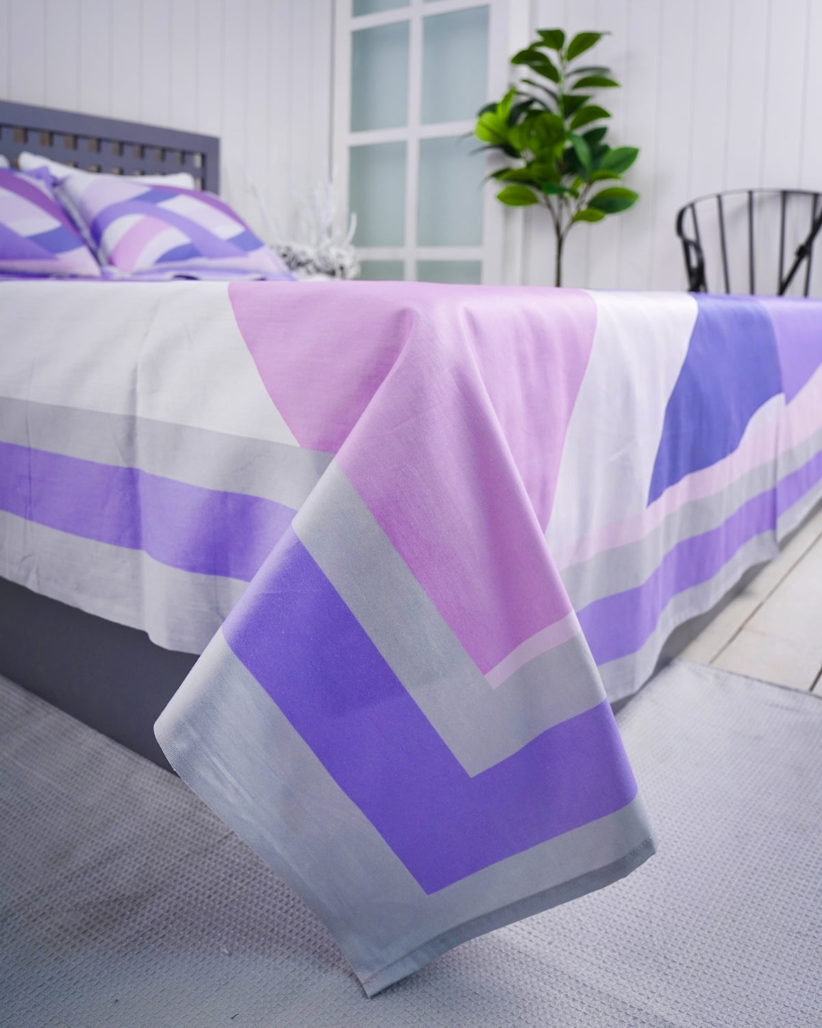 Premium Cotton Digital Print Bedsheet