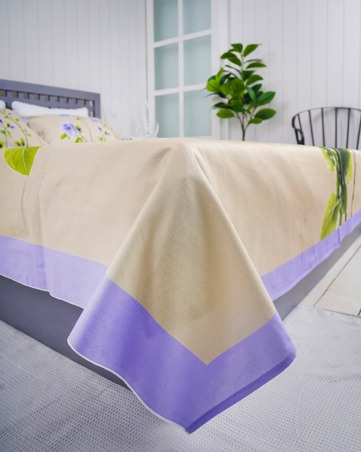Premium Cotton Digital Print Bedsheet