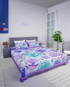 Premium Cotton Digital Print Bedsheet