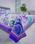 Premium Cotton Digital Print Bedsheet