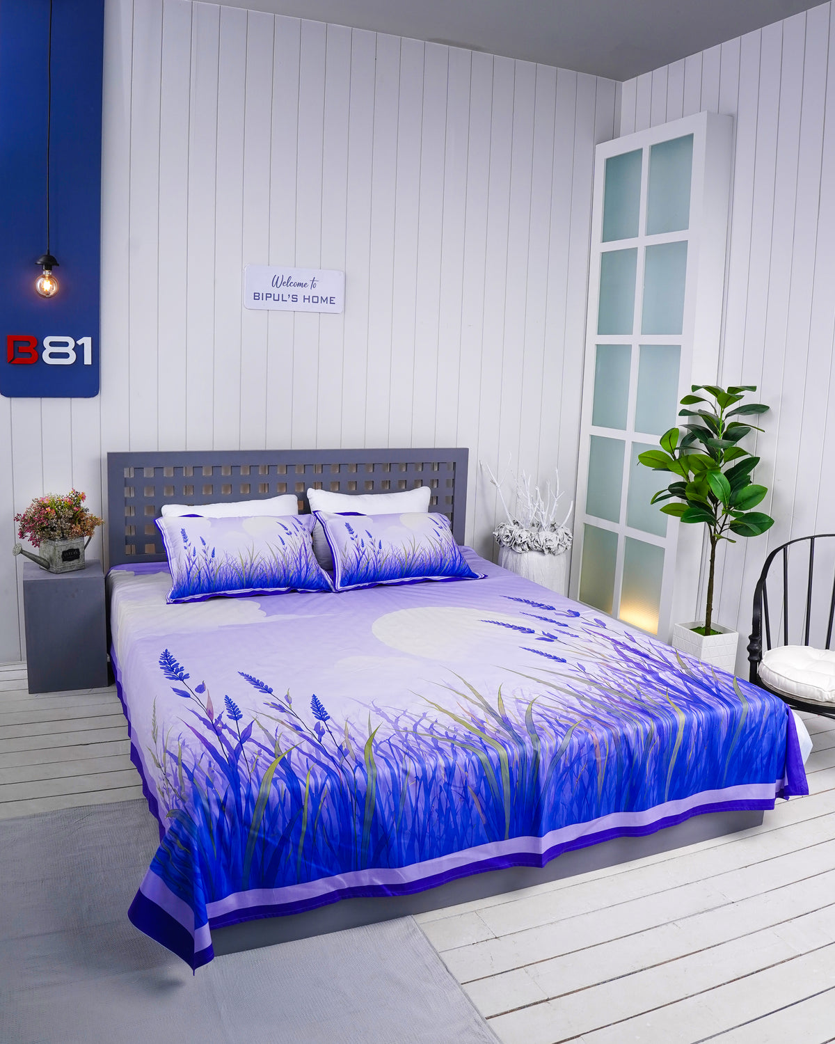 Premium Cotton Digital Print Bedsheet