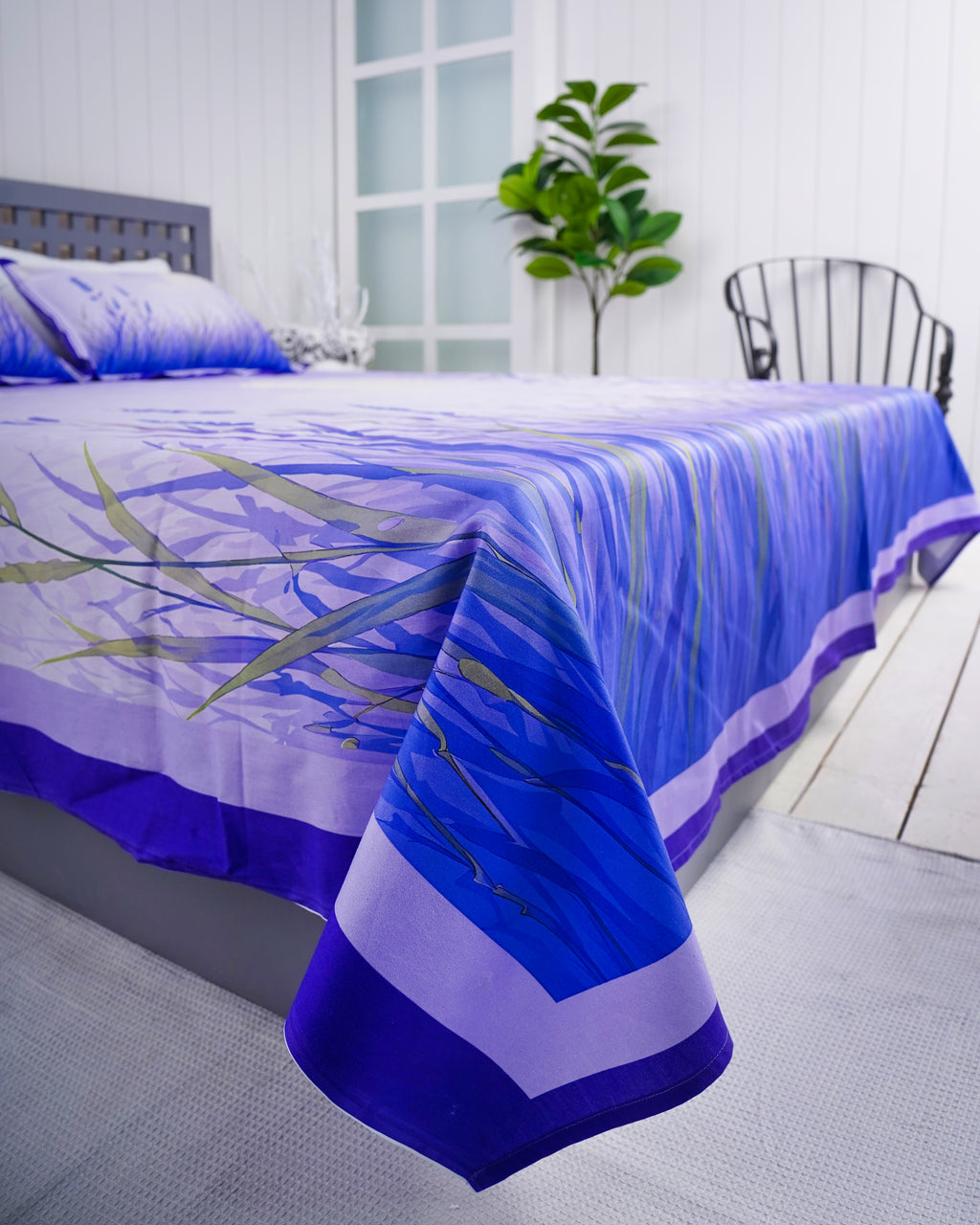 Premium Cotton Digital Print Bedsheet