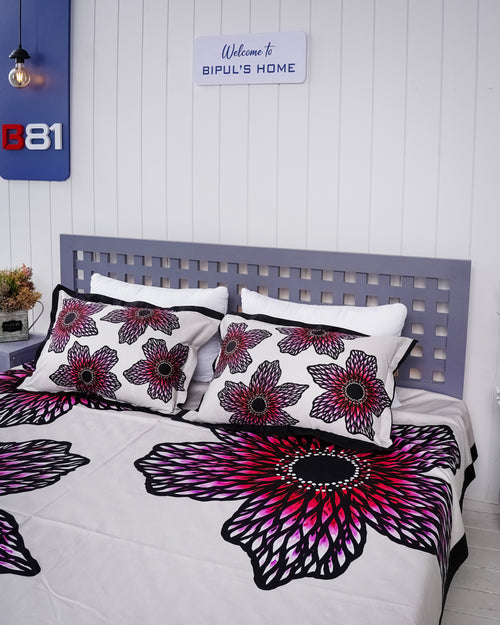 Premium Cotton Digital Print Bedsheet