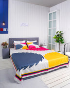 Premium Cotton Digital Print Bedsheet