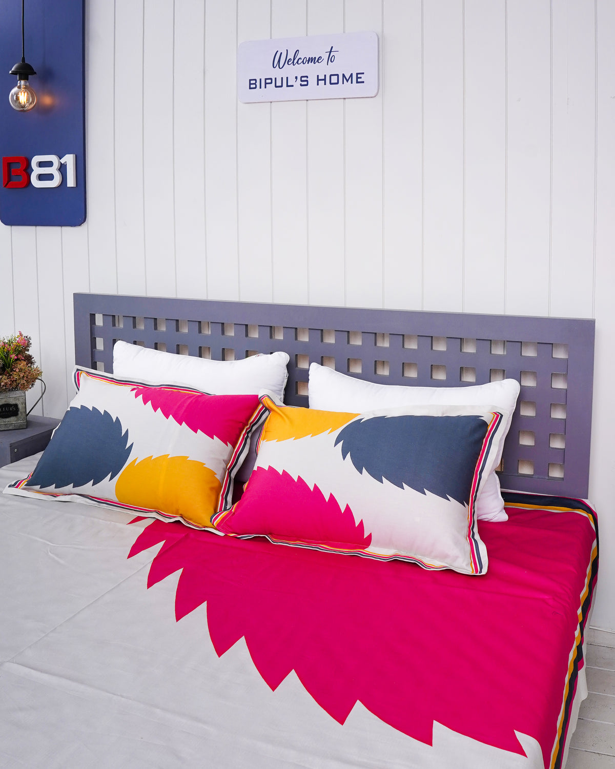 Premium Cotton Digital Print Bedsheet