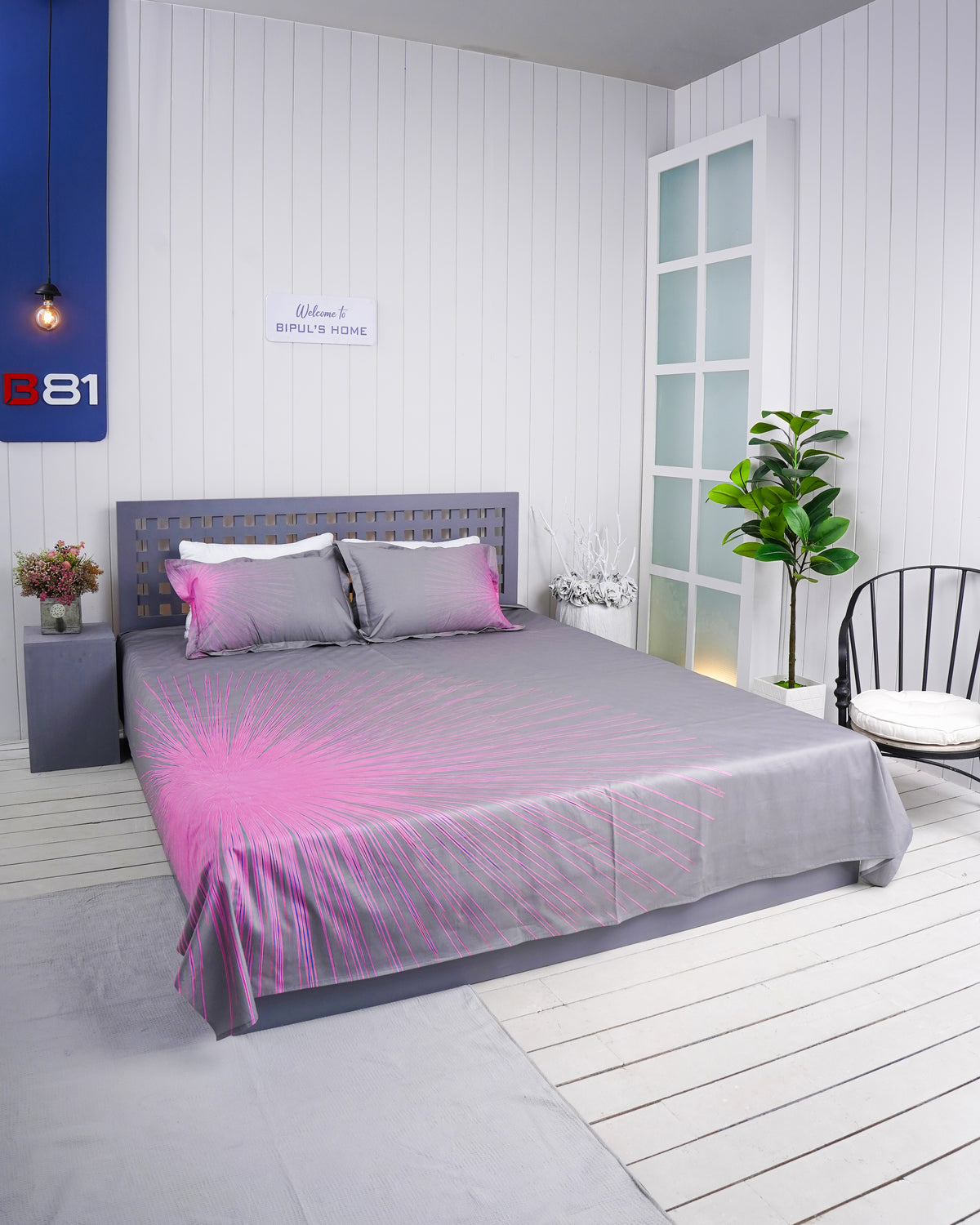Premium Cotton Digital Print Bedsheet