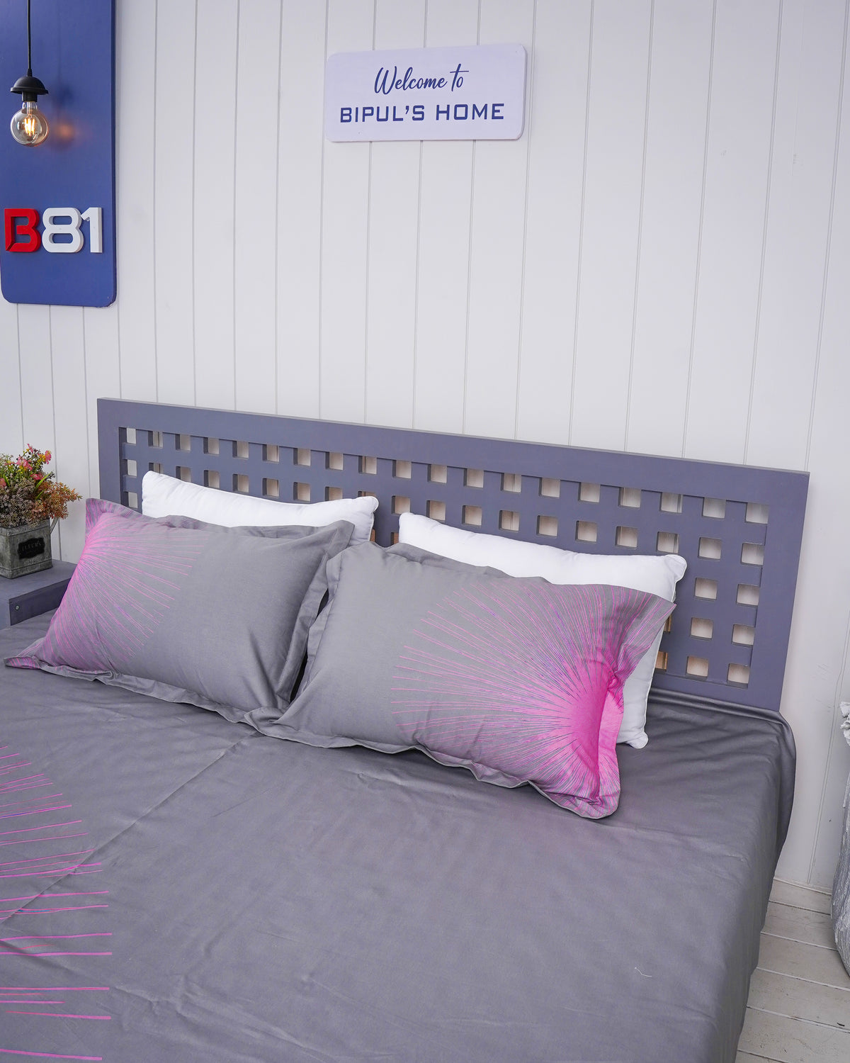 Premium Cotton Digital Print Bedsheet