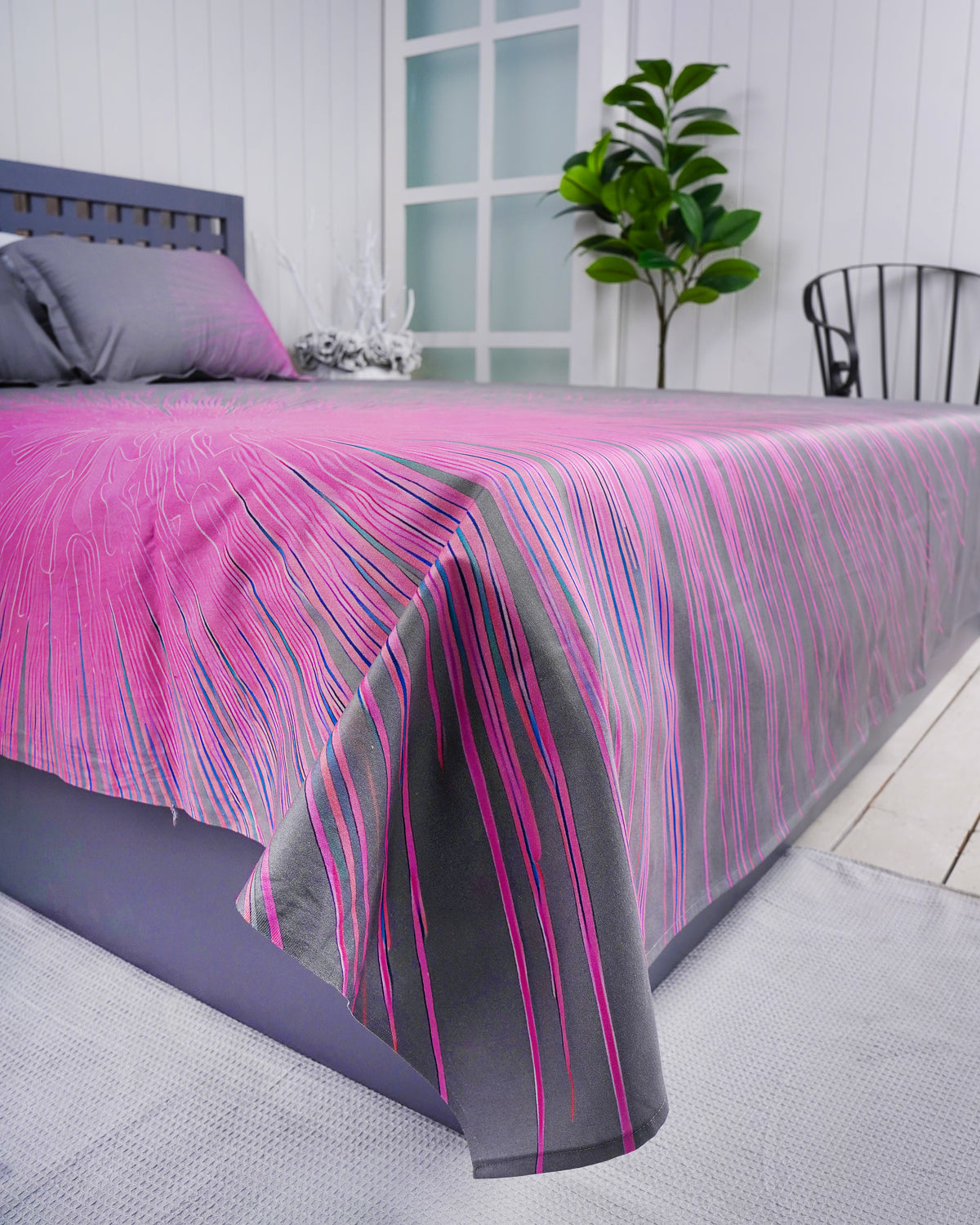 Premium Cotton Digital Print Bedsheet
