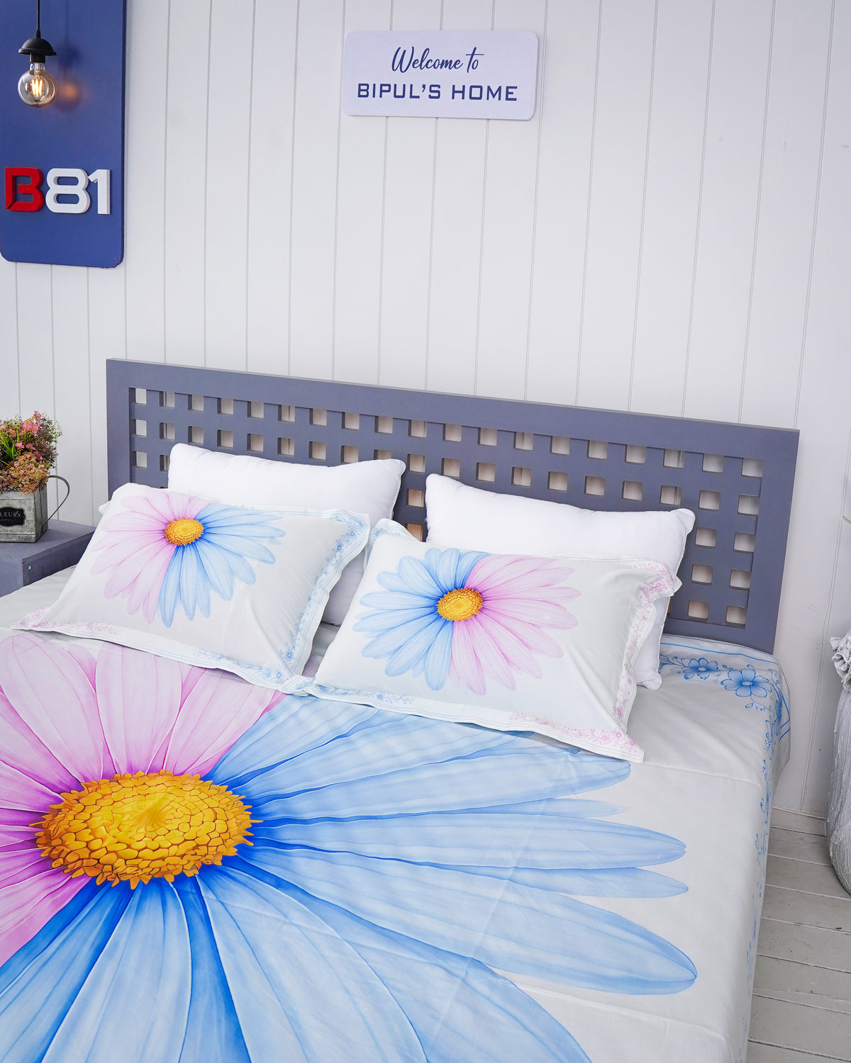 Premium Cotton Digital Print Bedsheet